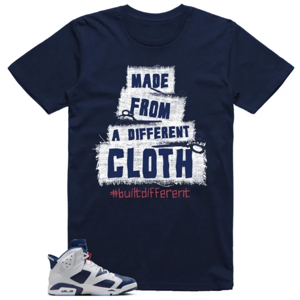 Built Different Shirt to Match Jordan 6 Olympic