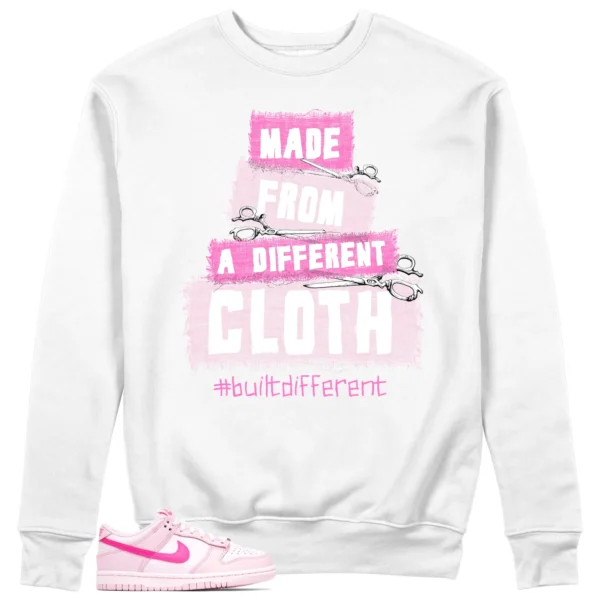 Built Different Sweatshirt to Match Nike Dunk Low Triple Pink