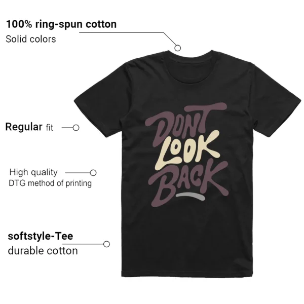 Dont Look Back Shirt to Match Air Jordan 3 While You Were Sleeping Features