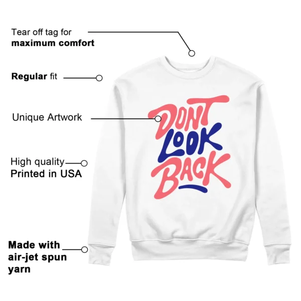 Dont Look Back Sweatshirt to Match Nike Air Max 180 Ultramarin 2024 Features