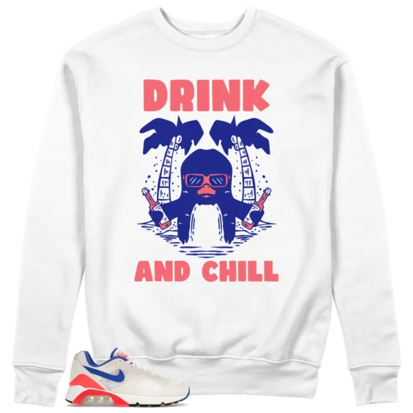 Drink Chill Sweatshirt to Match Nike Air Max 180 Ultramarin 2024