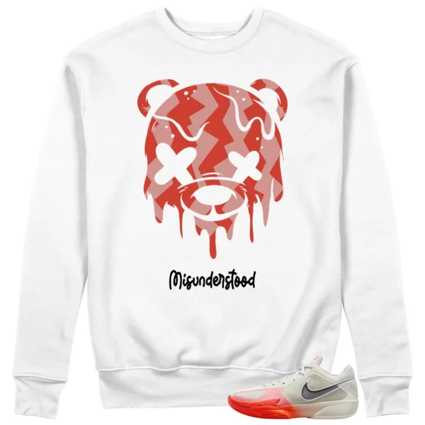 Drippy Bear Sweatshirt to Match Nike Air Zoom GT Cut Cross