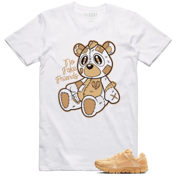 Nike Air Zoom Vomero 5 Celestial Gold Matching T-shirt Fake Friends