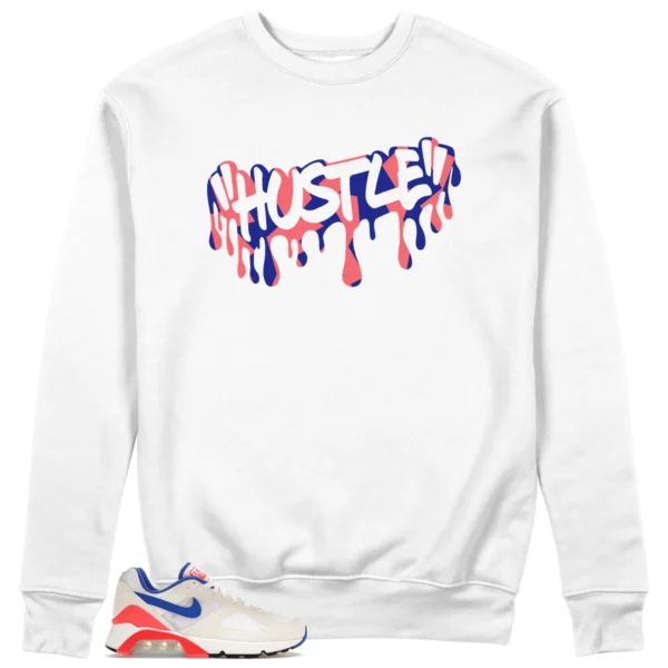 Hustle Sweatshirt to Match Nike Air Max 180 Ultramarin 2024