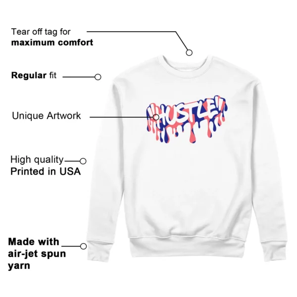 Hustle Sweatshirt to Match Nike Air Max 180 Ultramarin 2024 Features