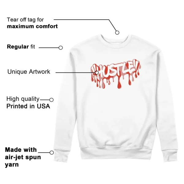 Hustle Sweatshirt to Match Nike Air Zoom GT Cut Cross Features