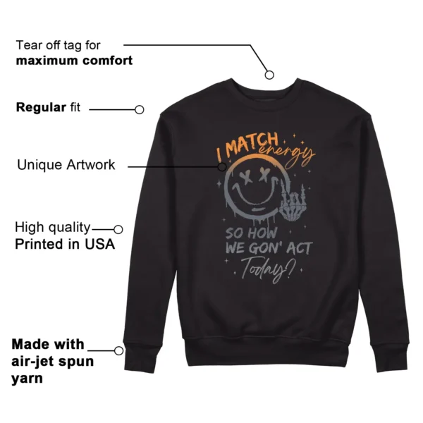 Match Energy Sweatshirt to Match Nike Air Max 95 Black Hyper Crimson Features