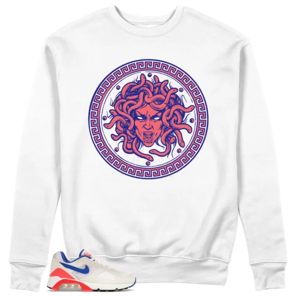 Medusa Sweatshirt to Match Nike Air Max 180 Ultramarin 2024