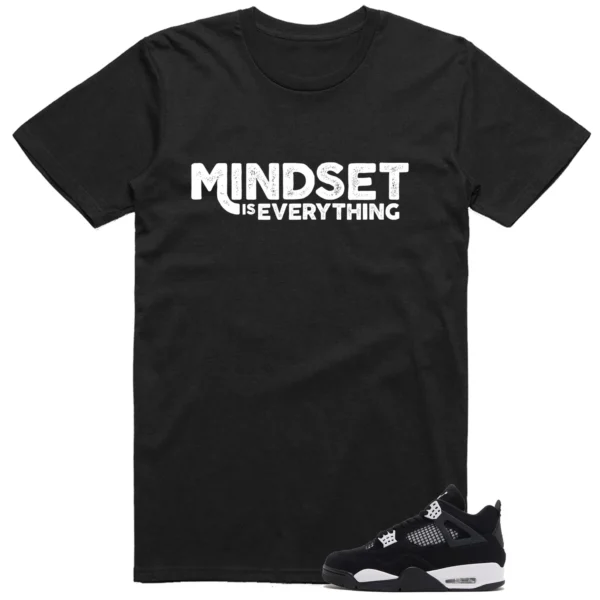 Mindset Shirt to Match Air Jordan 4 White Thunder