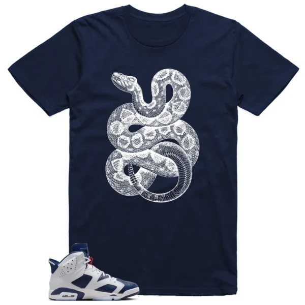 Python Snake Shirt to Match Jordan 6 Olympic