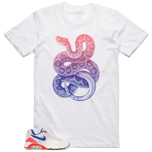 Python Snake Shirt to Match Nike Air Max 180 Ultramarin 2024