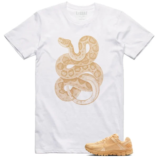 Nike Air Zoom Vomero 5 Celestial Gold Matching T-shirt Python Snake