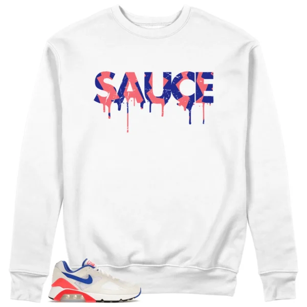 Sauce Sweatshirt to Match Nike Air Max 180 Ultramarin 2024