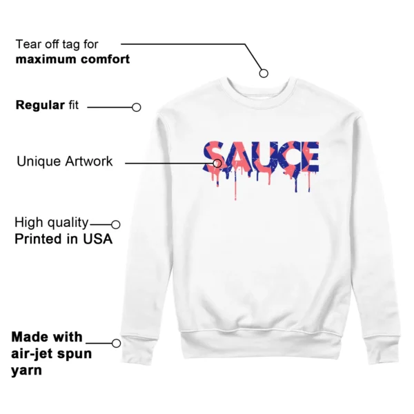 Sauce Sweatshirt to Match Nike Air Max 180 Ultramarin 2024 Features