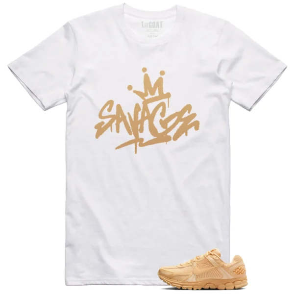 Nike Air Zoom Vomero 5 Celestial Gold Matching T-shirt Savage