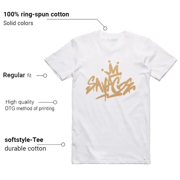 Nike Air Zoom Vomero 5 Celestial Gold Matching T-shirt Savage Features