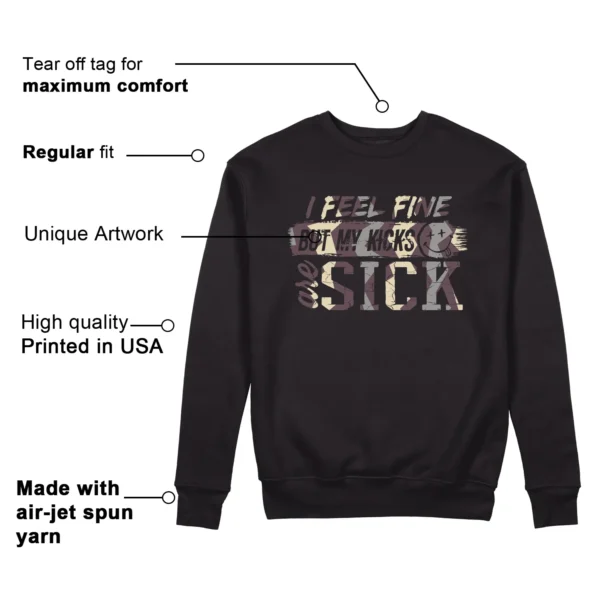 Sick Kicks Sweatshirt to Match Jordan 3 While You Were Sleeping Features