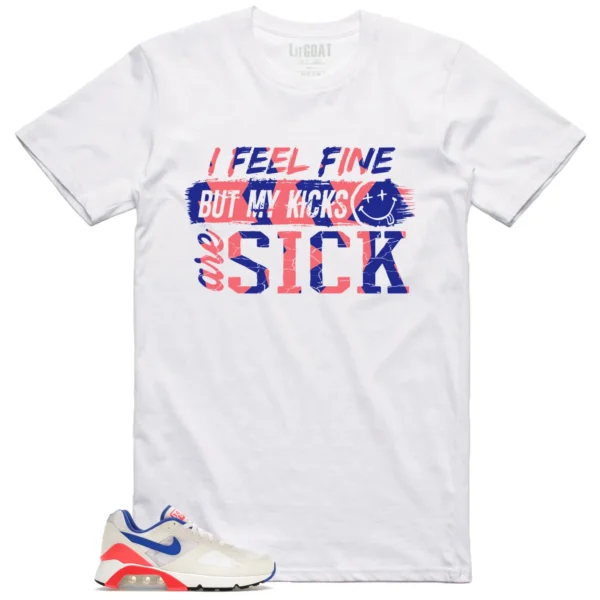 Sick Kicks Shirt to Match Nike Air Max 180 Ultramarin 2024