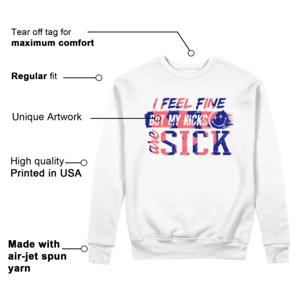 Sick Kicks Sweatshirt to Match Nike Air Max 180 Ultramarin 2024 Features