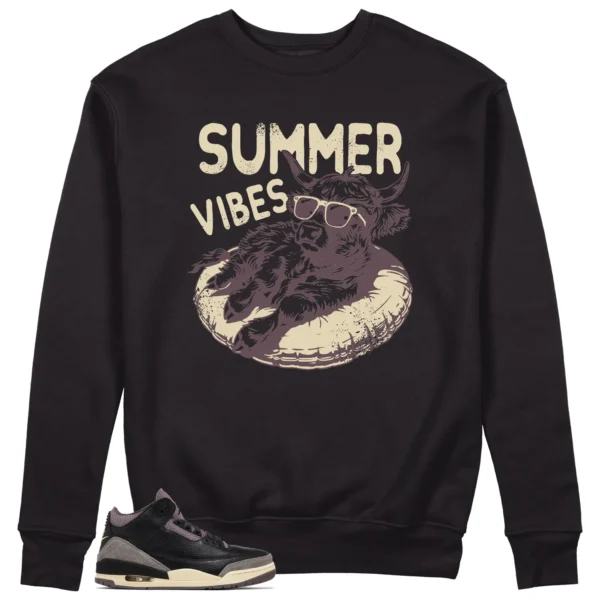 Summer Vibes Sweatshirt to Match Jordan 3 While You Were Sleeping