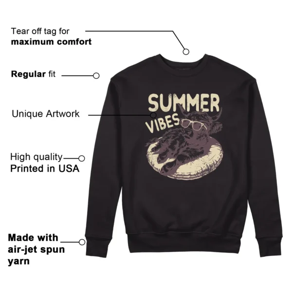 Summer Vibes Sweatshirt to Match Jordan 3 While You Were Sleeping Features