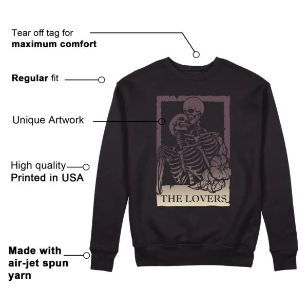 The Lovers Sweatshirt to Match Jordan 3 While You Were Sleeping Features