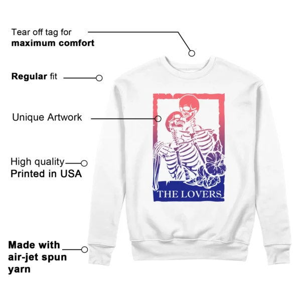 The Lovers Sweatshirt to Match Nike Air Max 180 Ultramarin 2024 Features