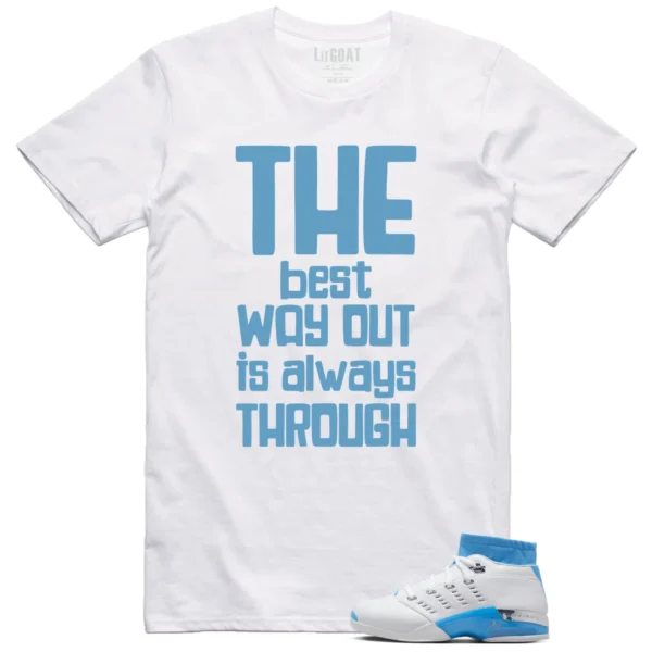 Jordan 17 Low UNC 2024 Matching T-shirt Best Way