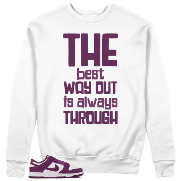 Best Way Sweatshirt to Match Nike Dunk Low White Viotech