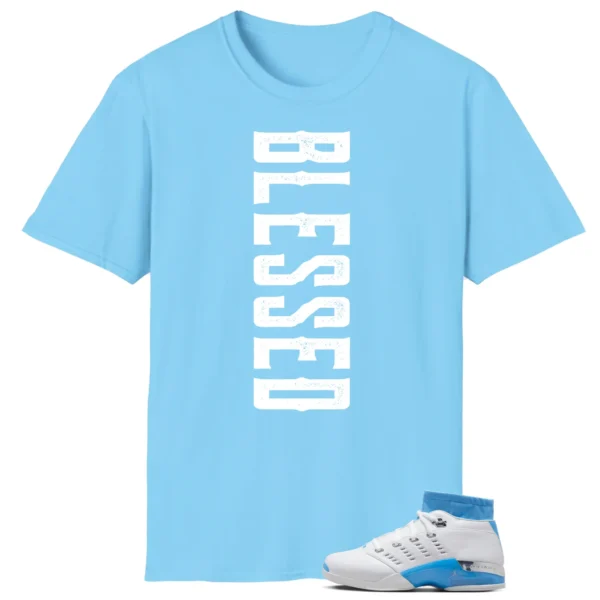 Air Jordan 17 Low UNC 2024 Matching T-shirt Blessed