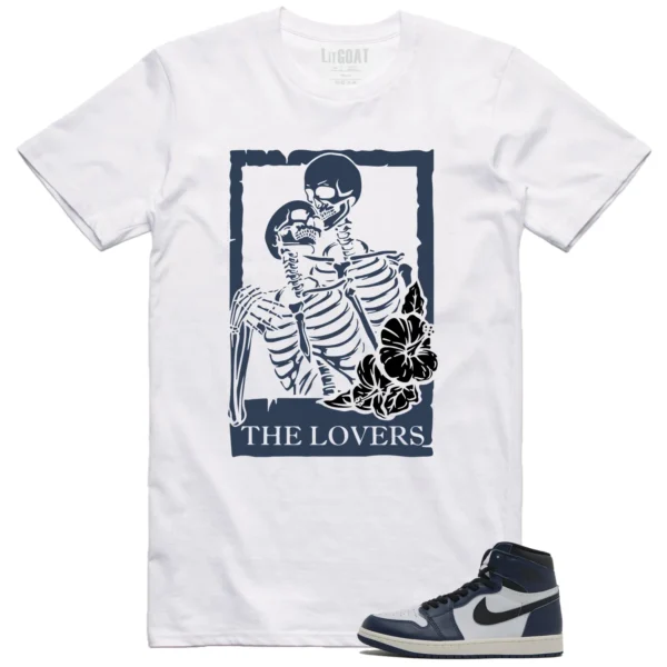 Jordan 1 High OG Midnight Navy Matching T-shirt Halloween Lovers