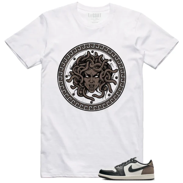 Medusa Tee for Jordan 1 Retro Low OG Mocha Kicks