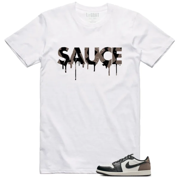 Sauce Tee to Match Your Jordan 1 Retro Low OG Mocha