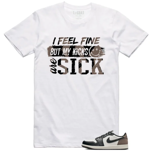 Jordan 1 Retro Low OG Mocha Match: Sick Kicks Shirt