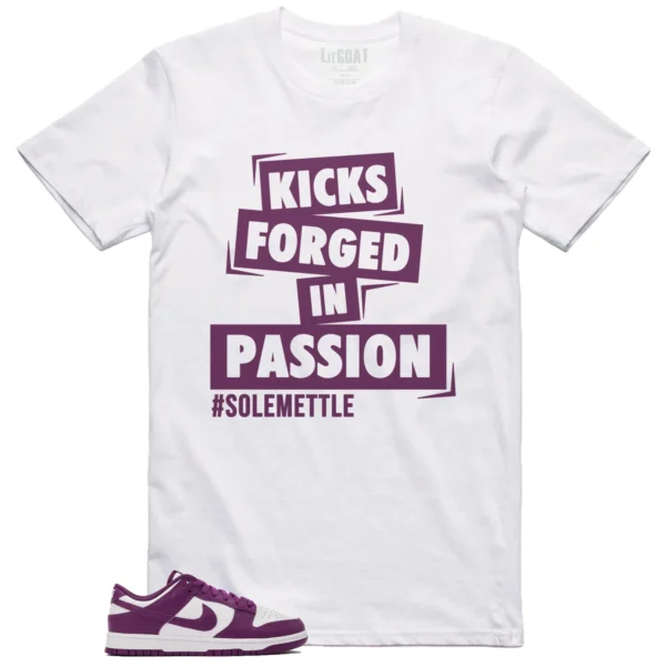 Nike Dunk Low White Viotech Matching T-shirt Kicks Passion