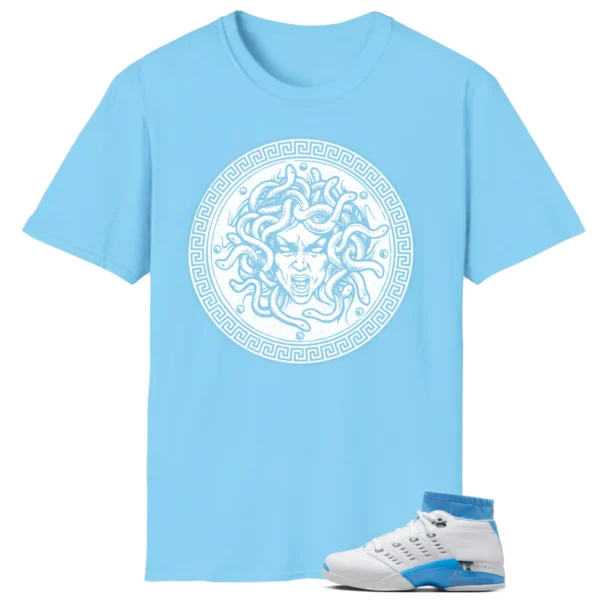 Air Jordan 17 Low UNC 2024 Matching T-shirt Medusa