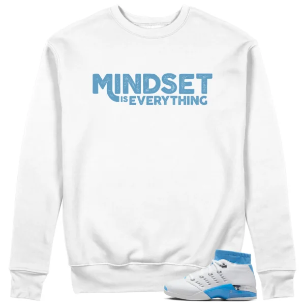 Mindset Sweatshirt to Match Jordan 17 Low UNC 2024