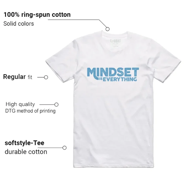 Jordan 17 Low UNC 2024 Matching T-shirt Mindset Features