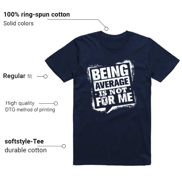 Air Jordan 1 High OG Midnight Navy Matching T-shirt Not For Me Features