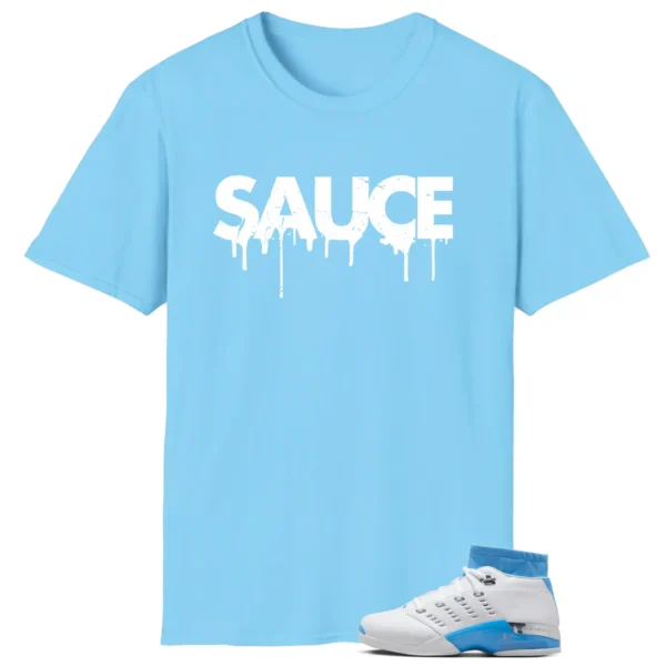 Air Jordan 17 Low UNC 2024 Matching T-shirt Sauce