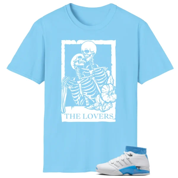 Air Jordan 17 Low UNC 2024 Matching T-shirt The Lovers