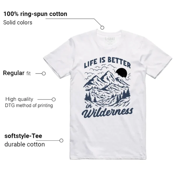 Jordan 1 High OG Midnight Navy Matching T-shirt Wilderness Features