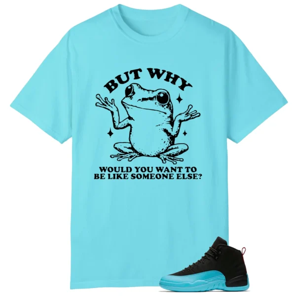 Funny But Why Shirt for AIR JORDAN 12 GAMMA BLUE