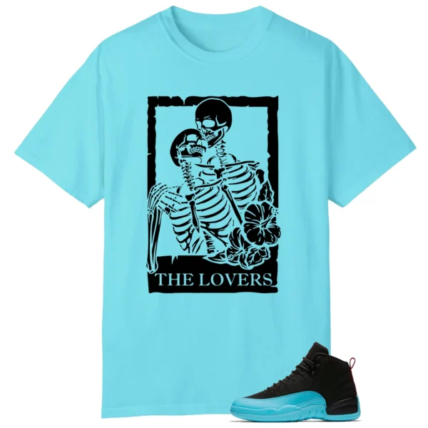 Lovers Tee for AIR JORDAN 12 GAMMA BLUE Sneakers