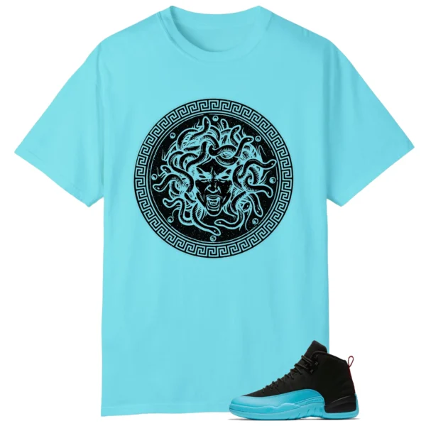 Medusa Tee for AIR JORDAN 12 GAMMA BLUE Kicks