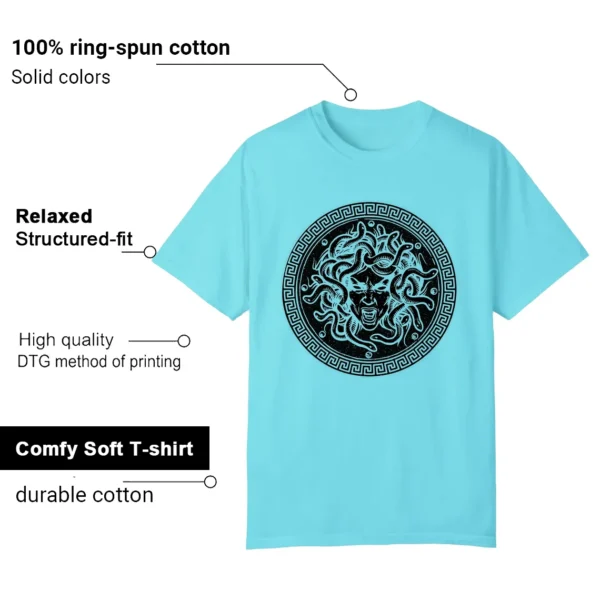 AIR JORDAN 12 GAMMA BLUE Matching T-shirt Medusa-Features