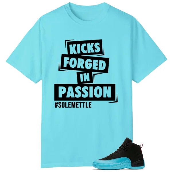 Passion Kicks Tee - Perfect Match for AIR JORDAN 12 GAMMA BLUE