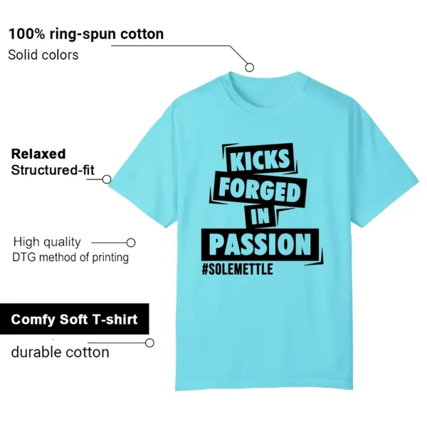 AIR JORDAN 12 GAMMA BLUE Matching T-shirt Passion Kicks-Features