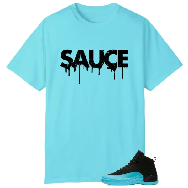 Sauce Tee to Match Your AIR JORDAN 12 GAMMA BLUE