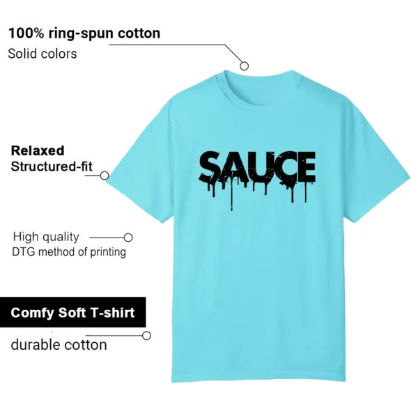 AIR JORDAN 12 GAMMA BLUE Matching T-shirt Sauce-Features